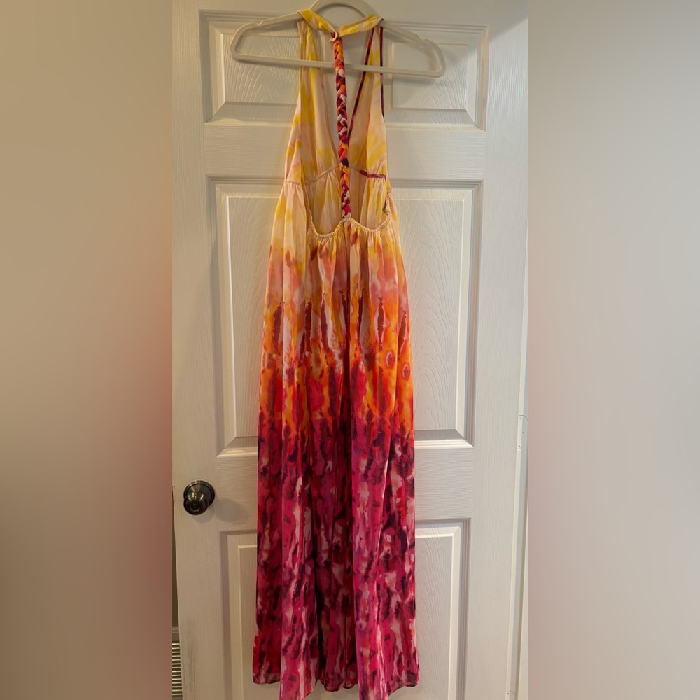 NWT Anthropologie Vibrant Tie-Dye Maxi Dress size XS (runs big) - Picture 3 of 9